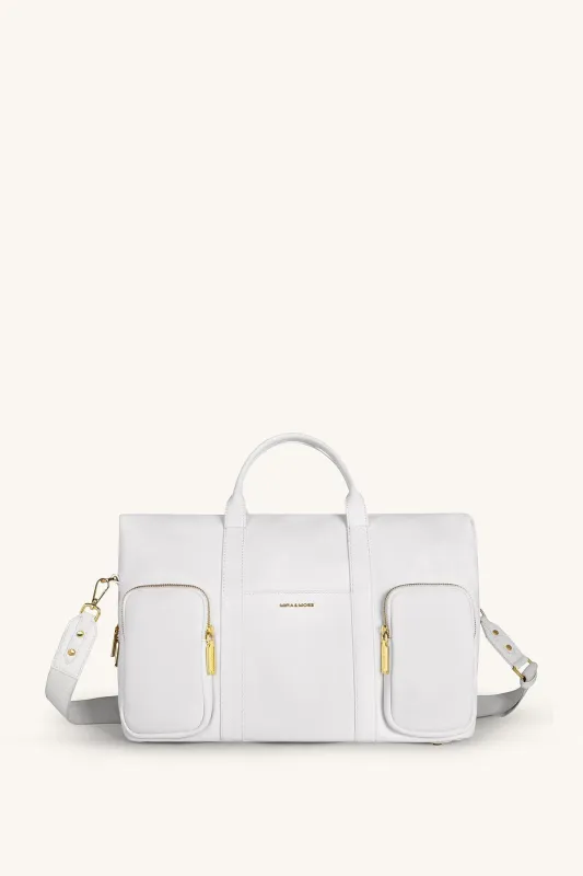 Mira & Moss Mova Duffel - Ivory sold by Myra Bag