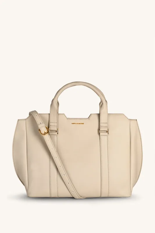 Mira & Moss Sabine Crossbody Bag - Light Taupe sold by Myra Bag