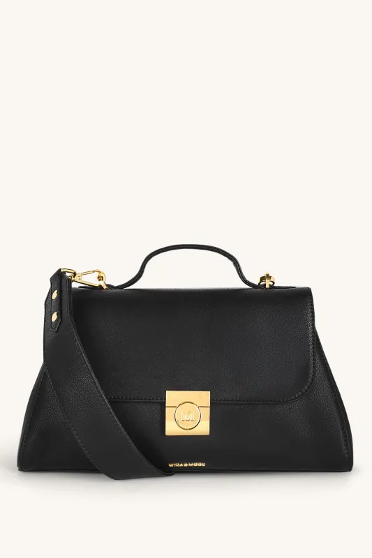 Mira & Moss Vivienne Classic Crossbody Bag - Black sold by Myra Bag