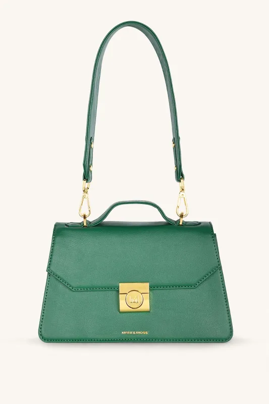 Mira & Moss Novelle Shoulder Bagn - Malachite Green sold by Myra Bag
