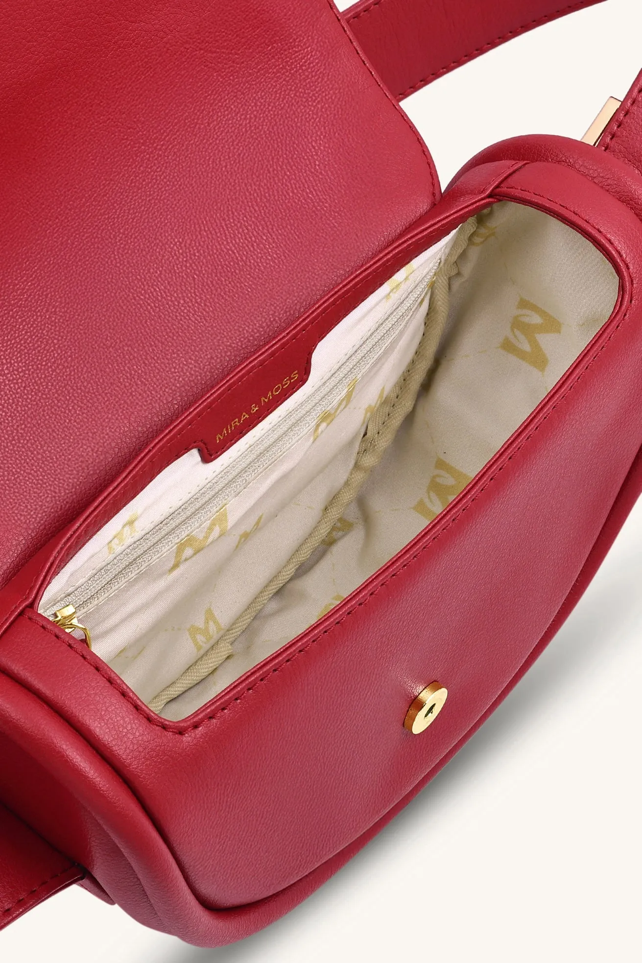 Mira & Moss Sophia Shoulder Bag - Garnet Red sold by Myra Bag product image thumbnail 5