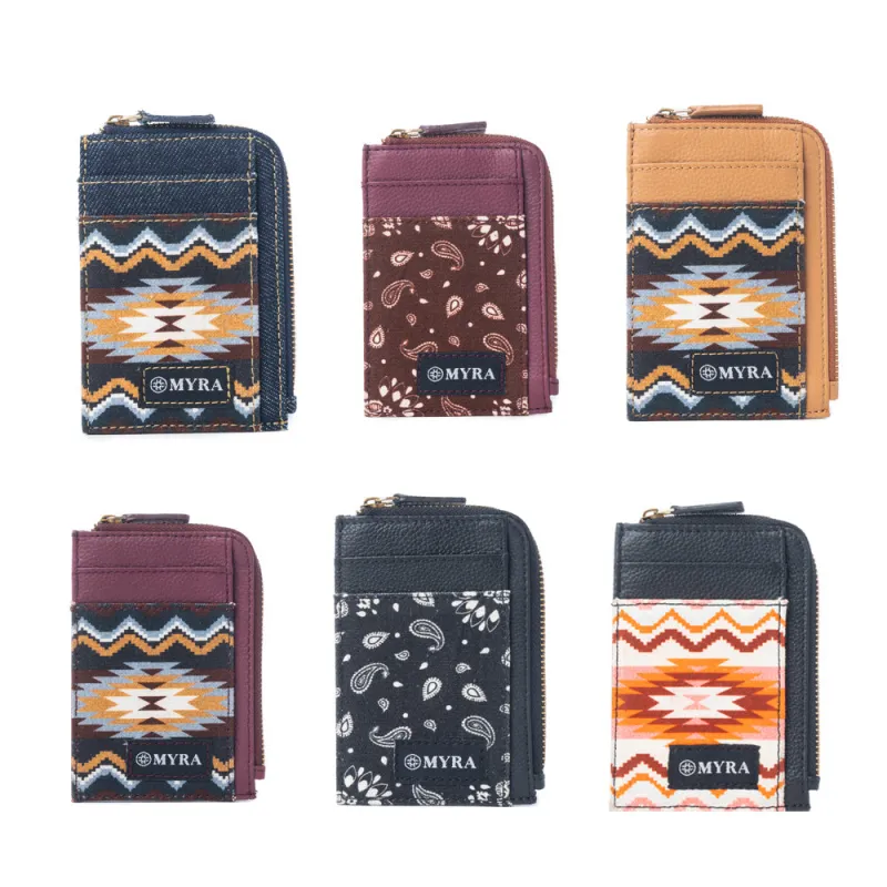 Prism Dawn Leather Credit Card Holder Variant Combo sold by Myra Bag