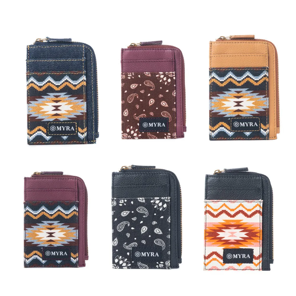 Prism Dawn Leather Credit Card Holder Variant Combo sold by Myra Bag