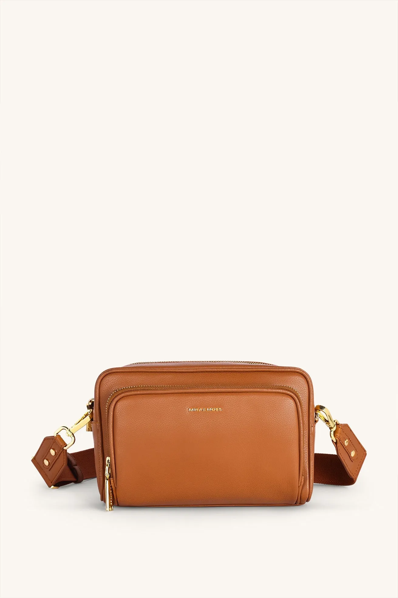 Mira & Moss Lucienne Crossbody Bag - Tan sold by Myra Bag