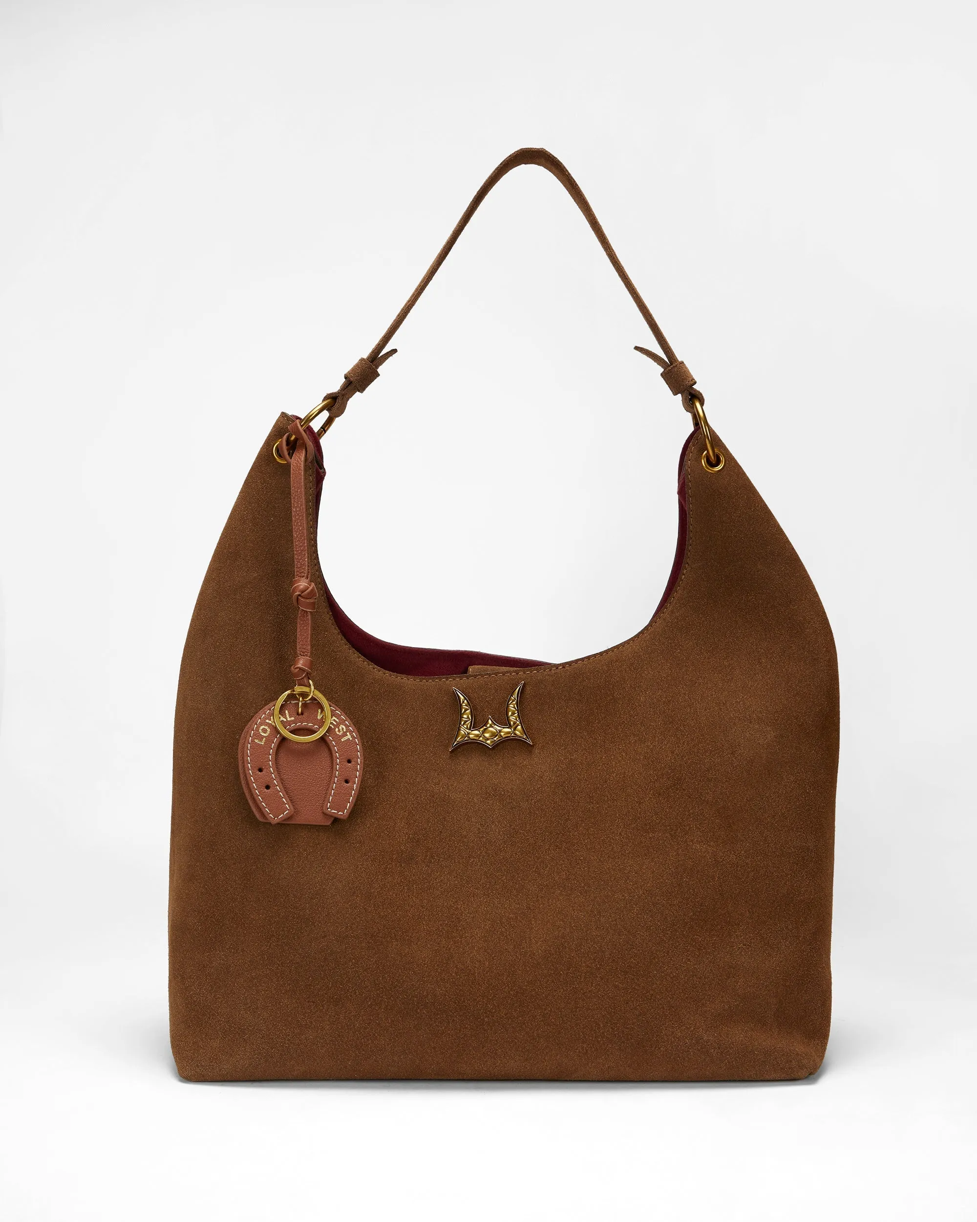 Loyal West Horse Shoe Bag Charm In Calf Leather - Tan sold by Myra Bag product image thumbnail 3