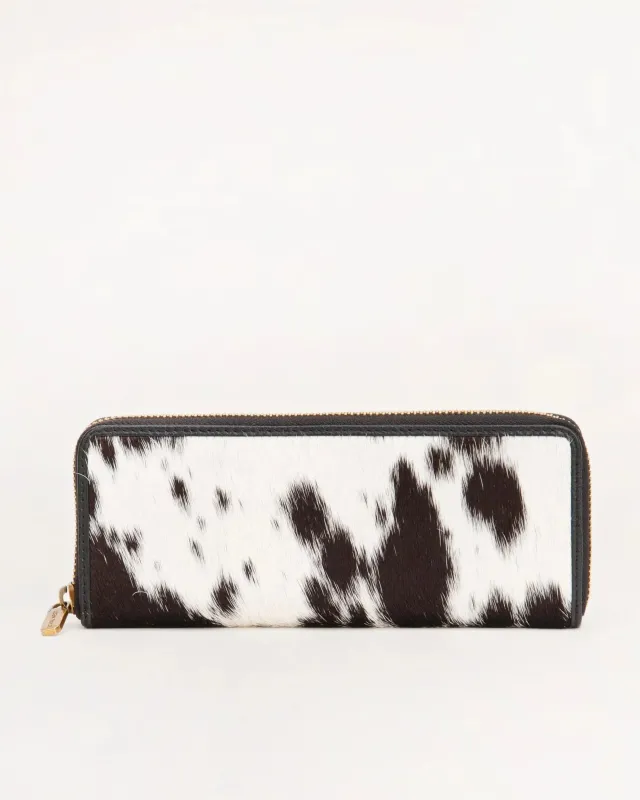 Loyal West Ranch Road Cowhide Jewellery Case sold by Myra Bag