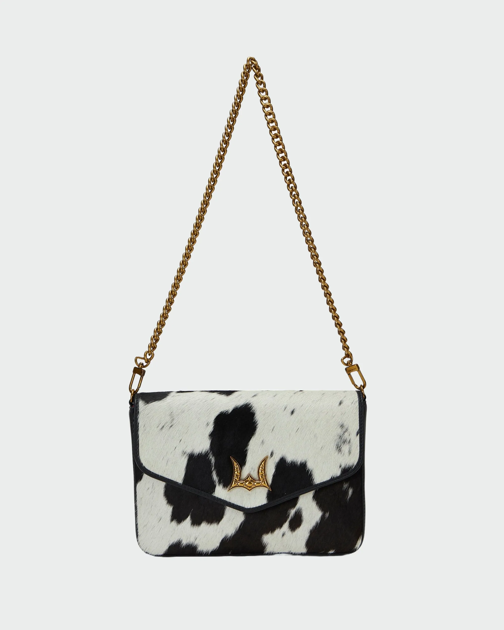 Loyal West On The Go Medium Chain Bag In Cowhide And Calfskin sold by Myra Bag