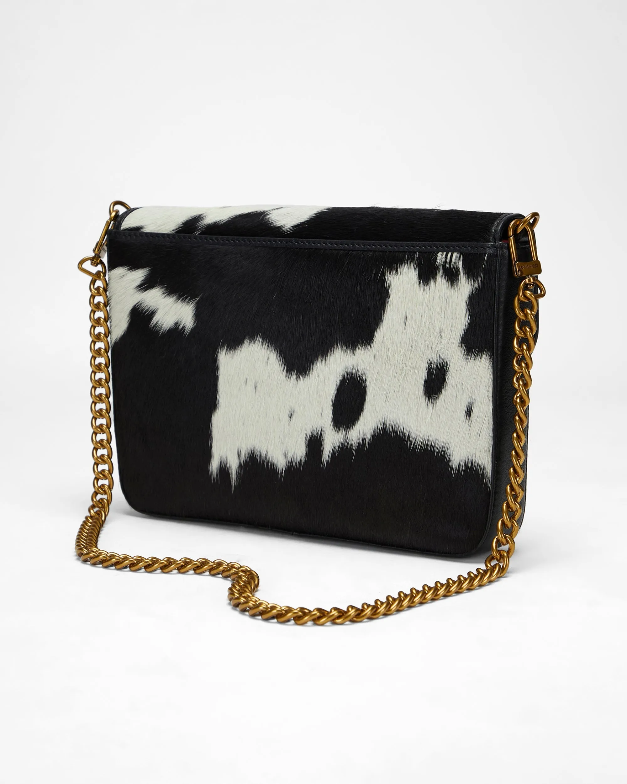 Loyal West On The Go Medium Chain Bag In Cowhide And Calfskin sold by Myra Bag product image thumbnail 4