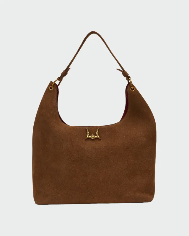 Loyal West Large Purse - In Suede Leather sold by Myra Bag