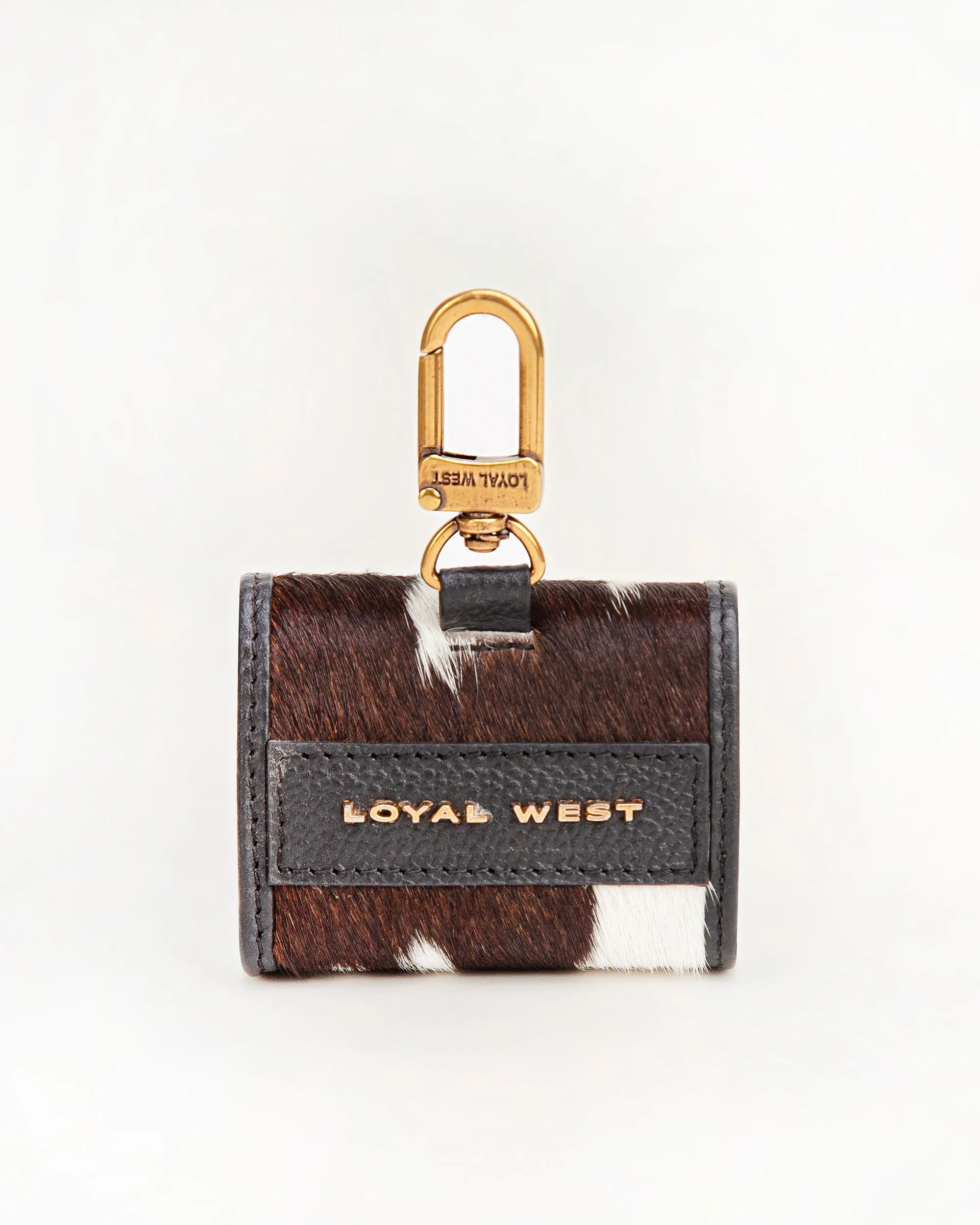 Loyal West Gloriana Clip On Bag Charm Black And White sold by Myra Bag product image thumbnail 3