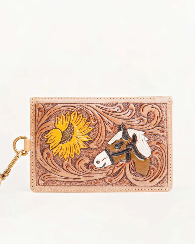 Loyal West Pony Flower Card Holder sold by Myra Bag