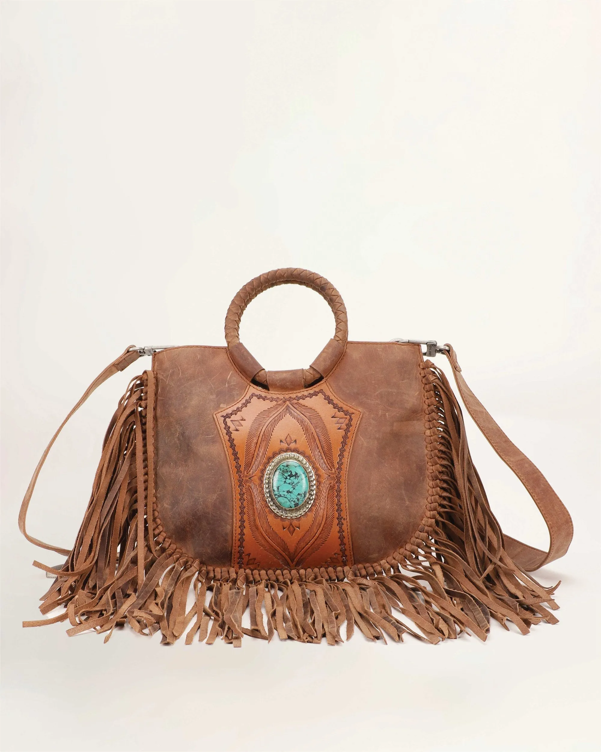Loyal West Sedona Tassle Bag sold by Myra Bag