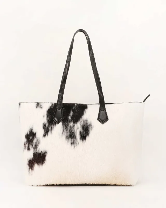 Loyal West California Poppy Large Bag Black And White sold by Myra Bag