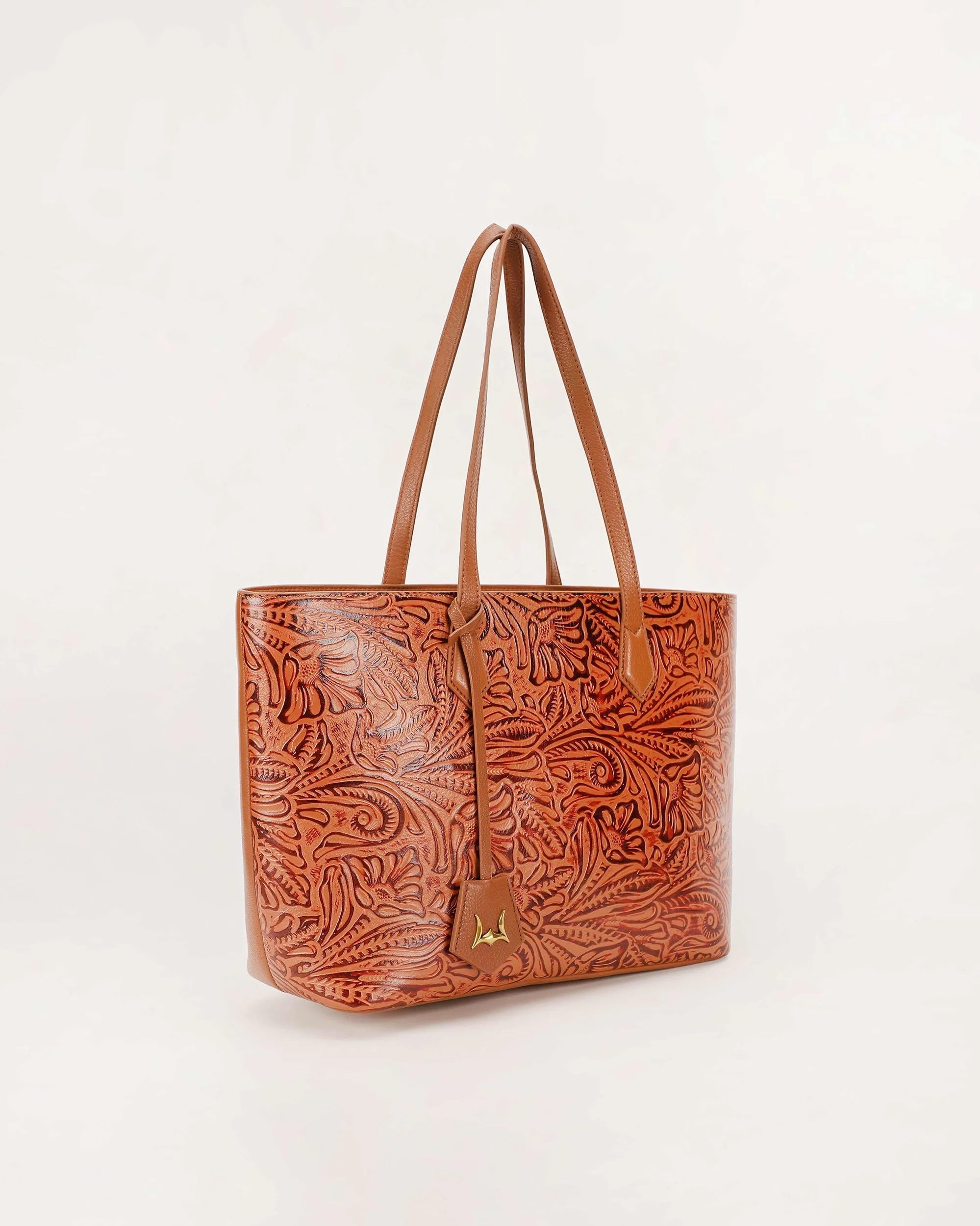 Loyal West California Poppy Large Bag Brown Floral sold by Myra Bag product image thumbnail 2