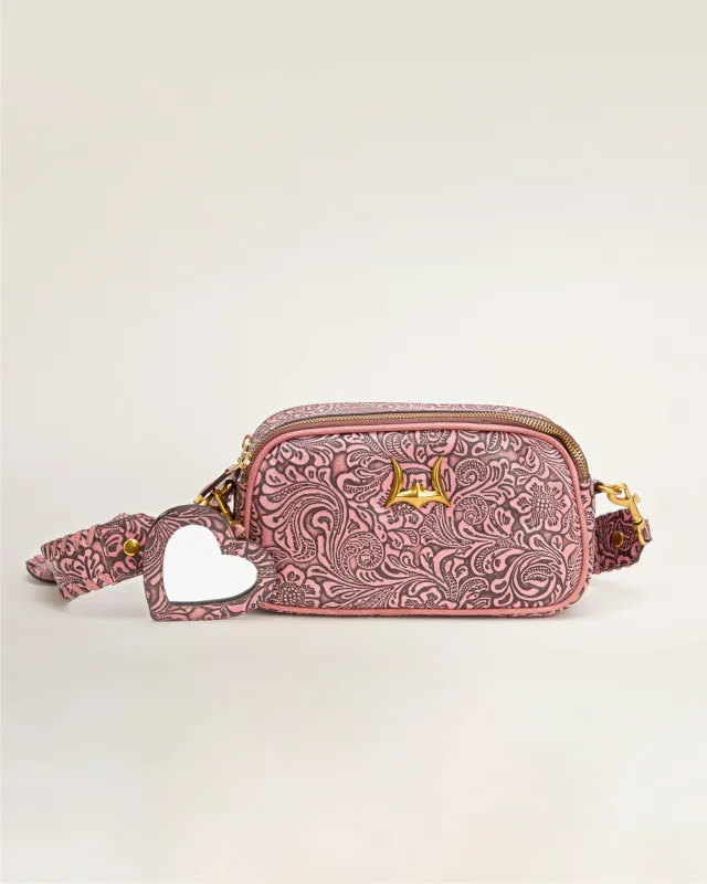 Loyal West Sophia Shoulder Bag Pink sold by Myra Bag