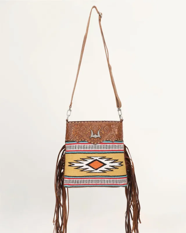 Loyal West Gloriana Medium Bag Yellow sold by Myra Bag