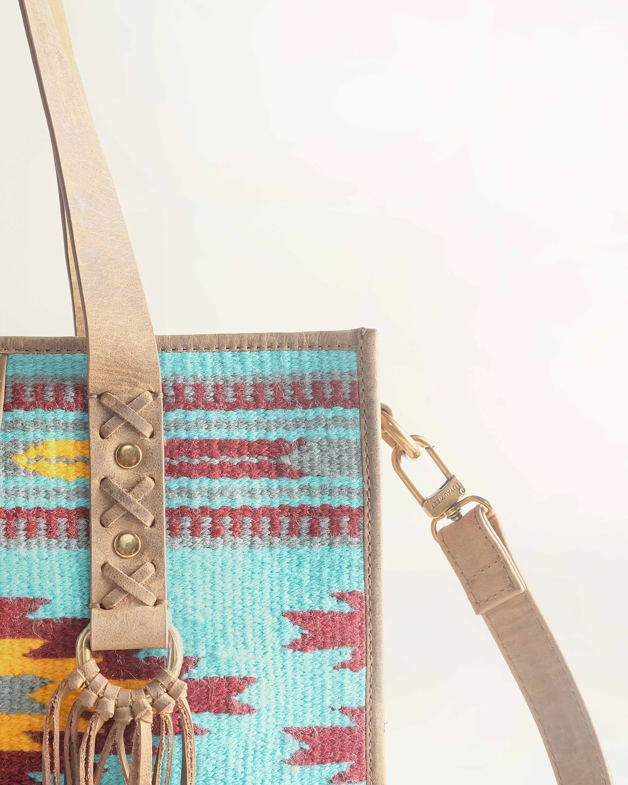 Loyal West Country Medium Bag Turquoise sold by Myra Bag product image thumbnail 2