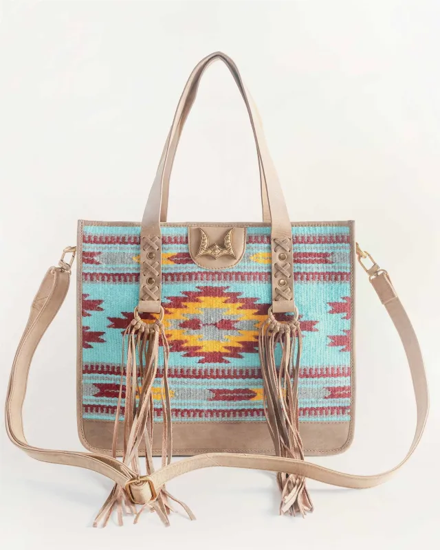 Loyal West Country Medium Bag Turquoise sold by Myra Bag