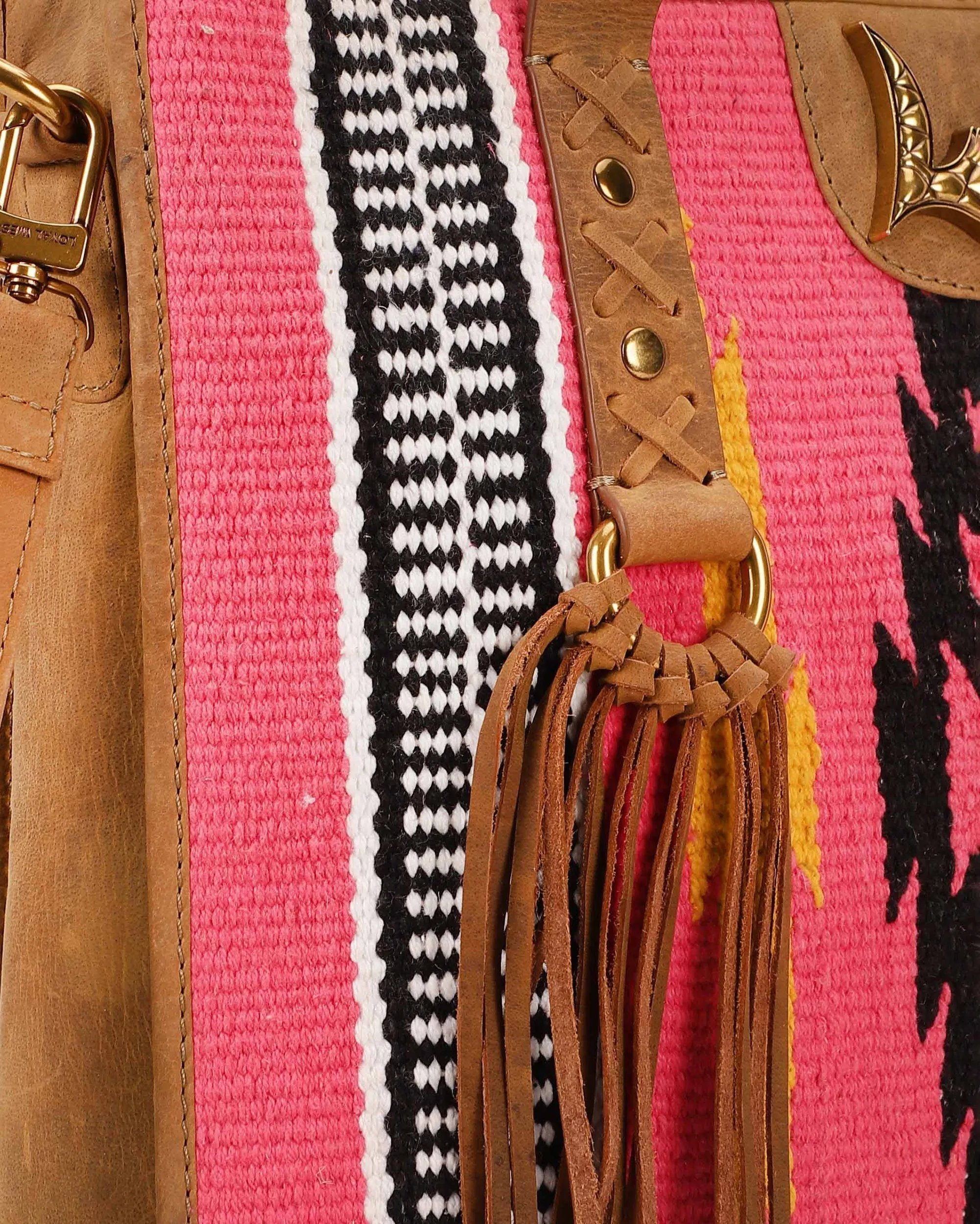 Loyal West Country Medium Bag Pink sold by Myra Bag product image thumbnail 5