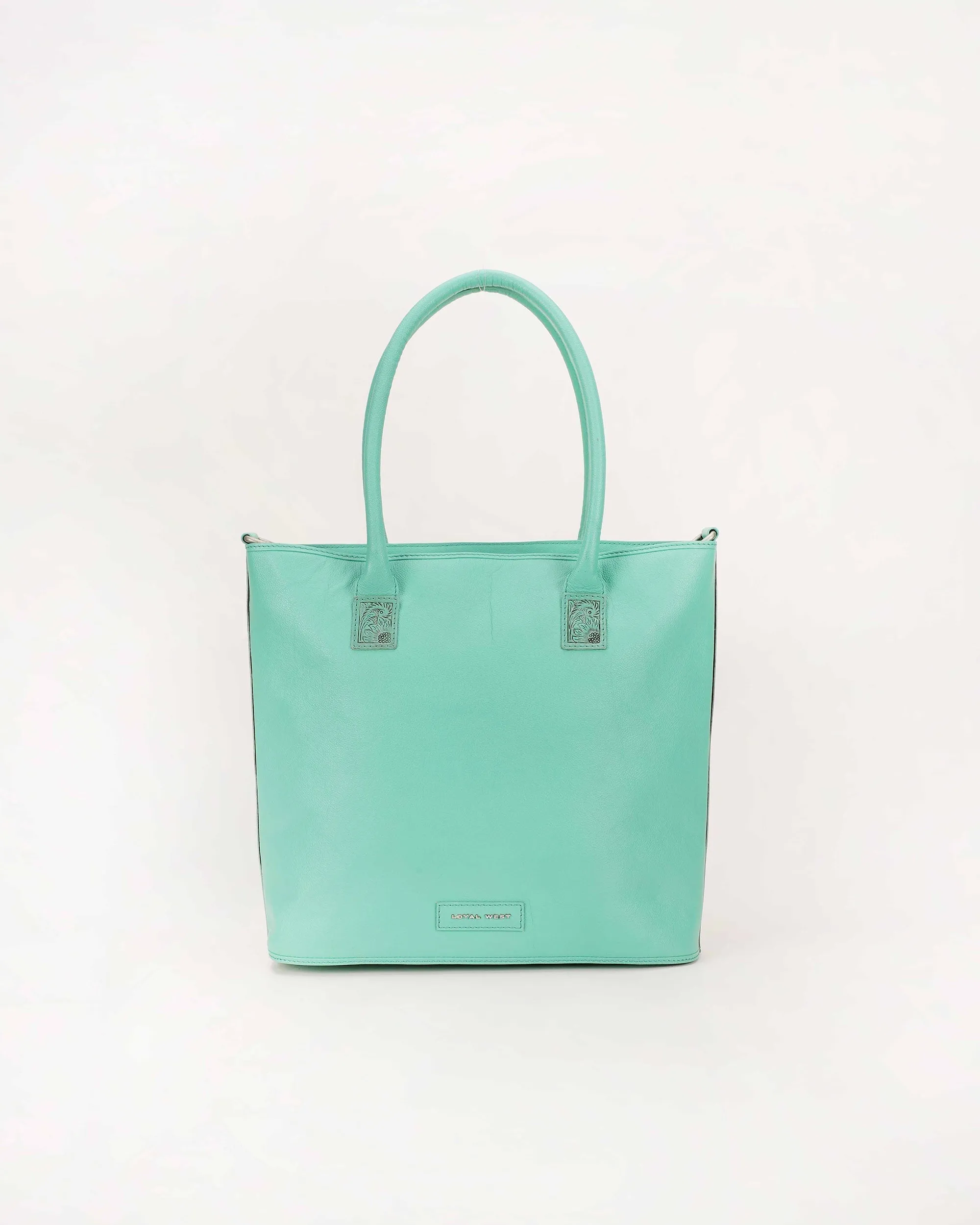 Loyal West Drover Large Bag Turquoise sold by Myra Bag product image thumbnail 3