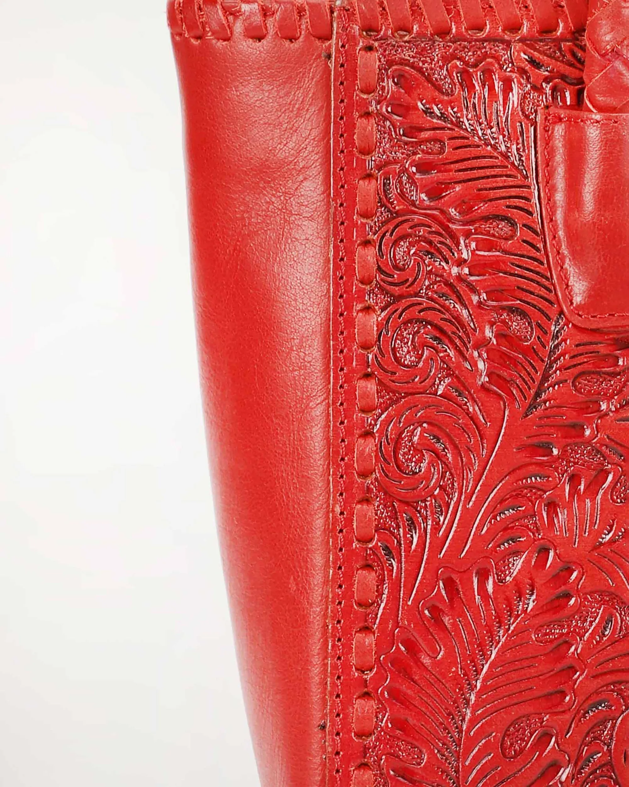 Loyal West Drover Medium Bag Red sold by Myra Bag product image thumbnail 4