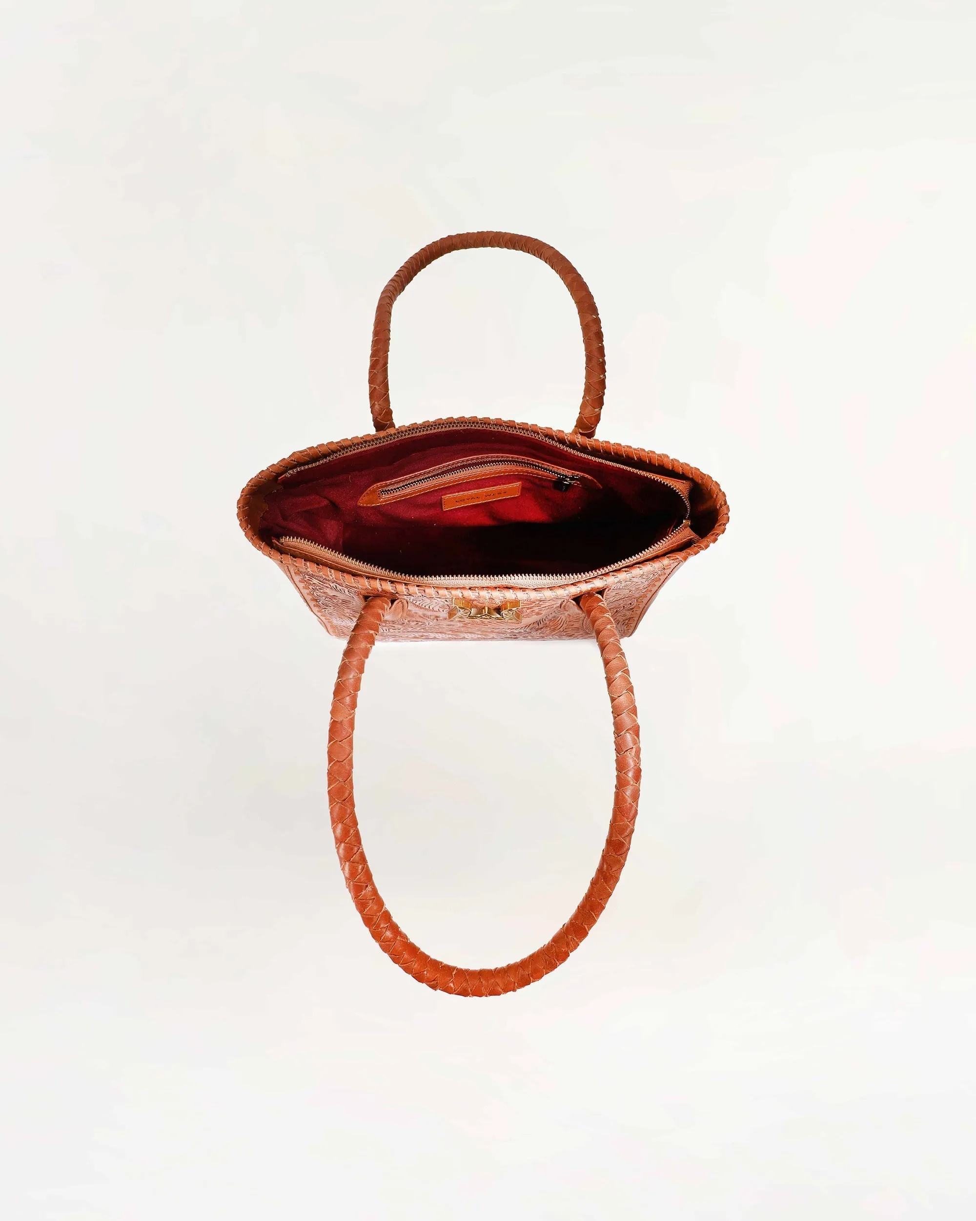 Loyal West Drover Medium Bag Brown sold by Myra Bag product image thumbnail 5