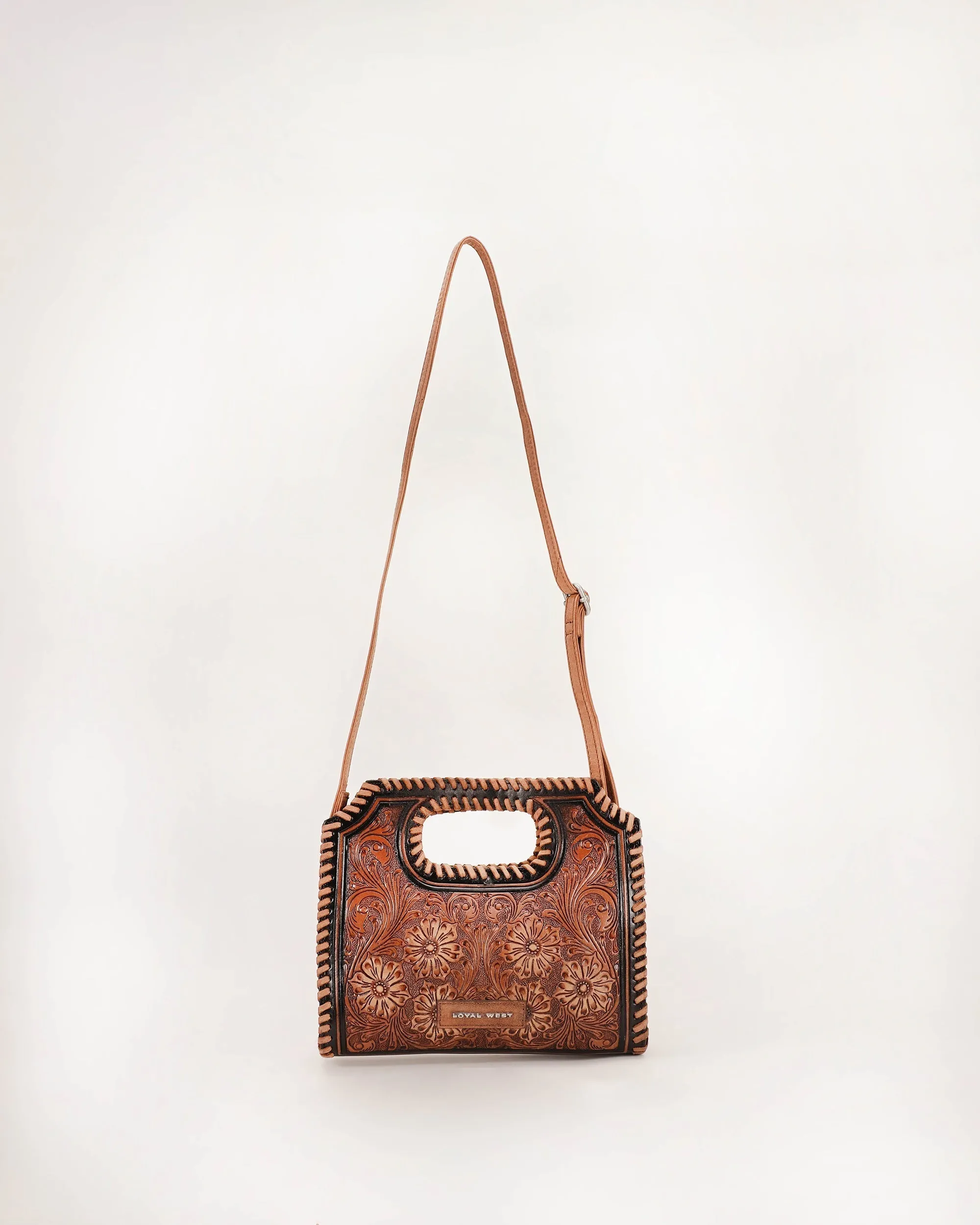 Loyal West Alma Medium Handbag Brown sold by Myra Bag product image thumbnail 5