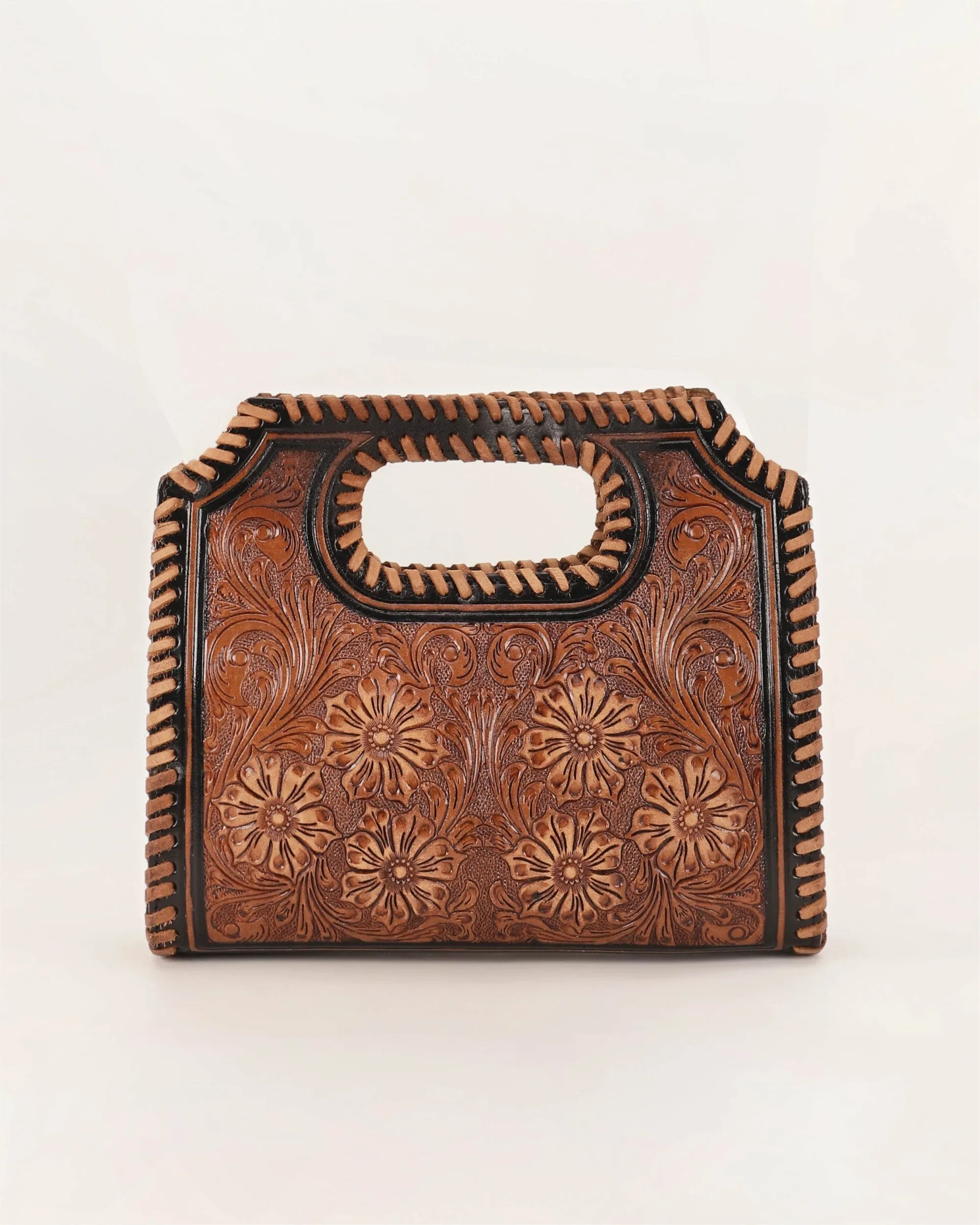 Loyal West Alma Medium Handbag Brown sold by Myra Bag