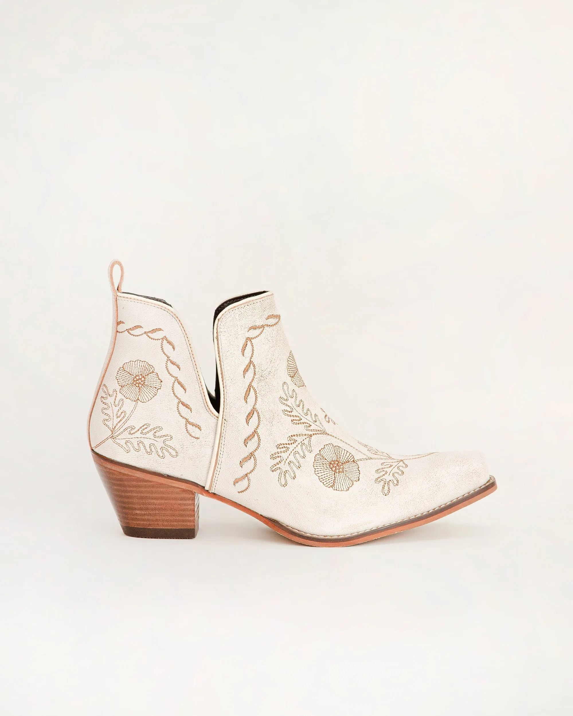 Loyal West South West Booties White Calfskin sold by Myra Bag product image thumbnail 3