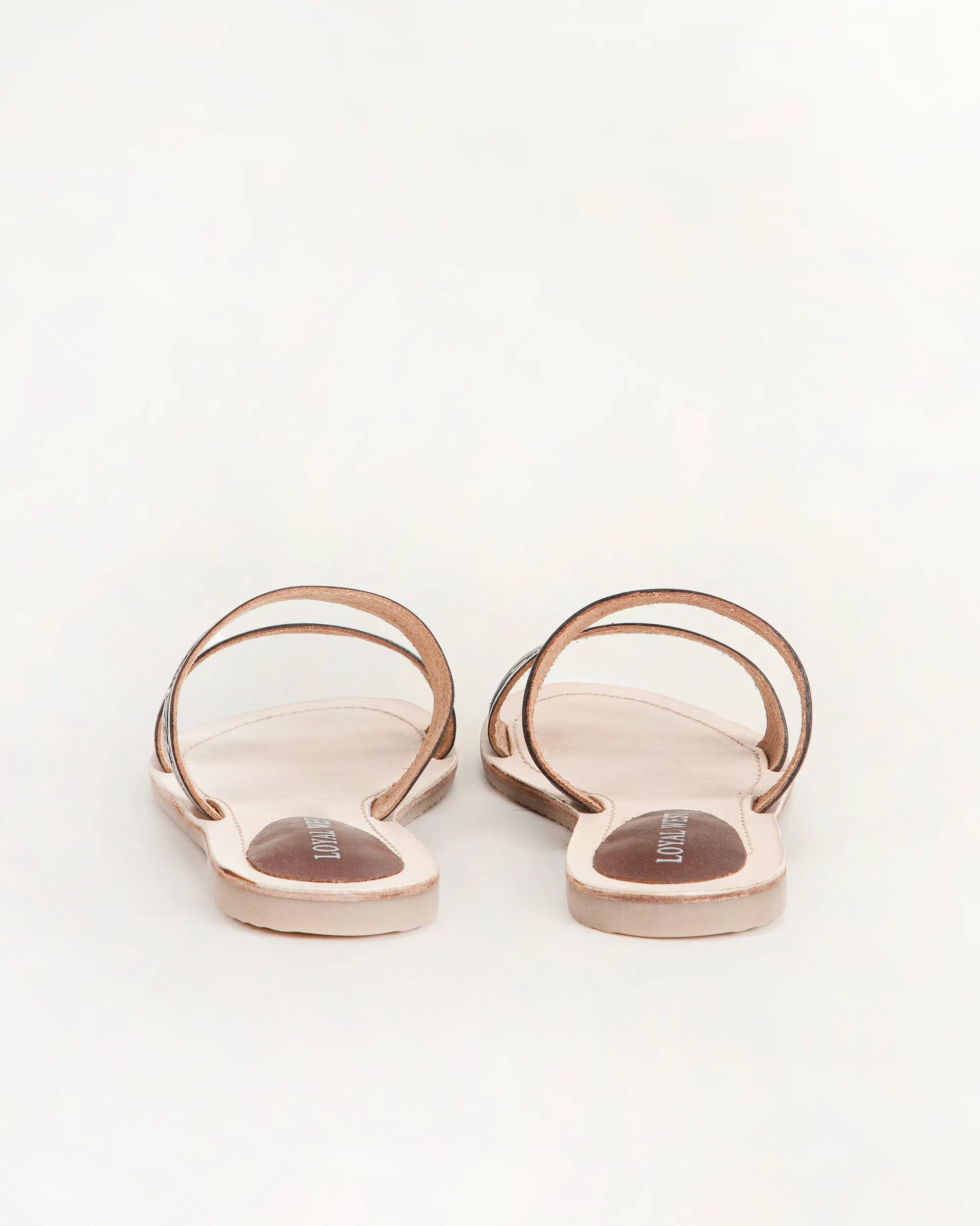 Loyal West Mesa Wanderer Sandals - Black Handtooled Leather sold by Myra Bag product image thumbnail 4