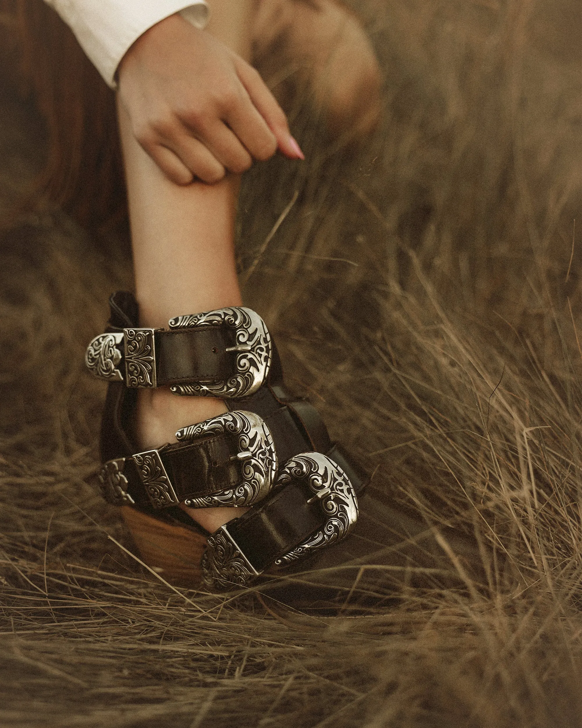 Loyal West Rodeo Ankle Bootie In Calfskin sold by Myra Bag product image thumbnail 2