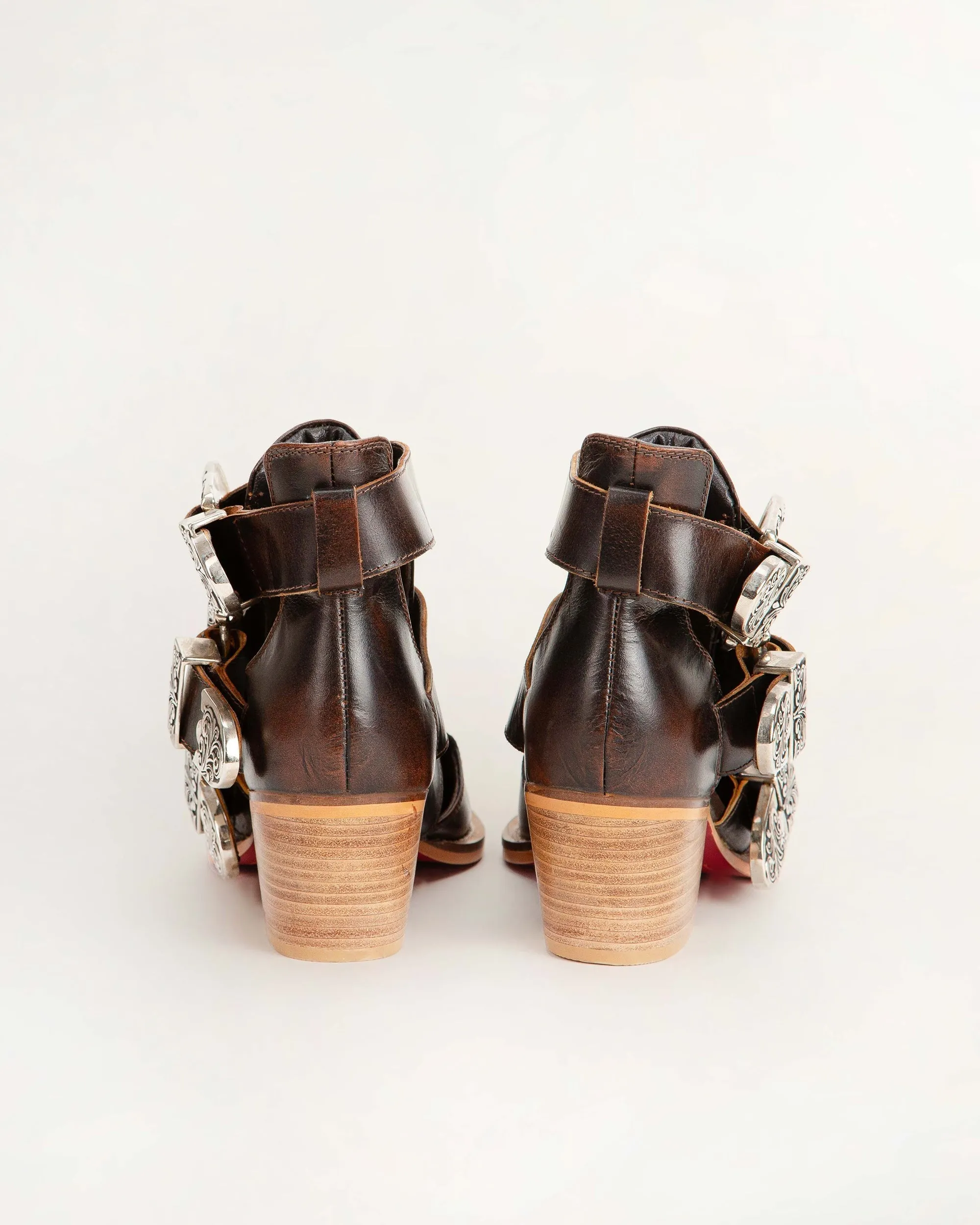 Loyal West Rodeo Ankle Bootie In Calfskin sold by Myra Bag product image thumbnail 5