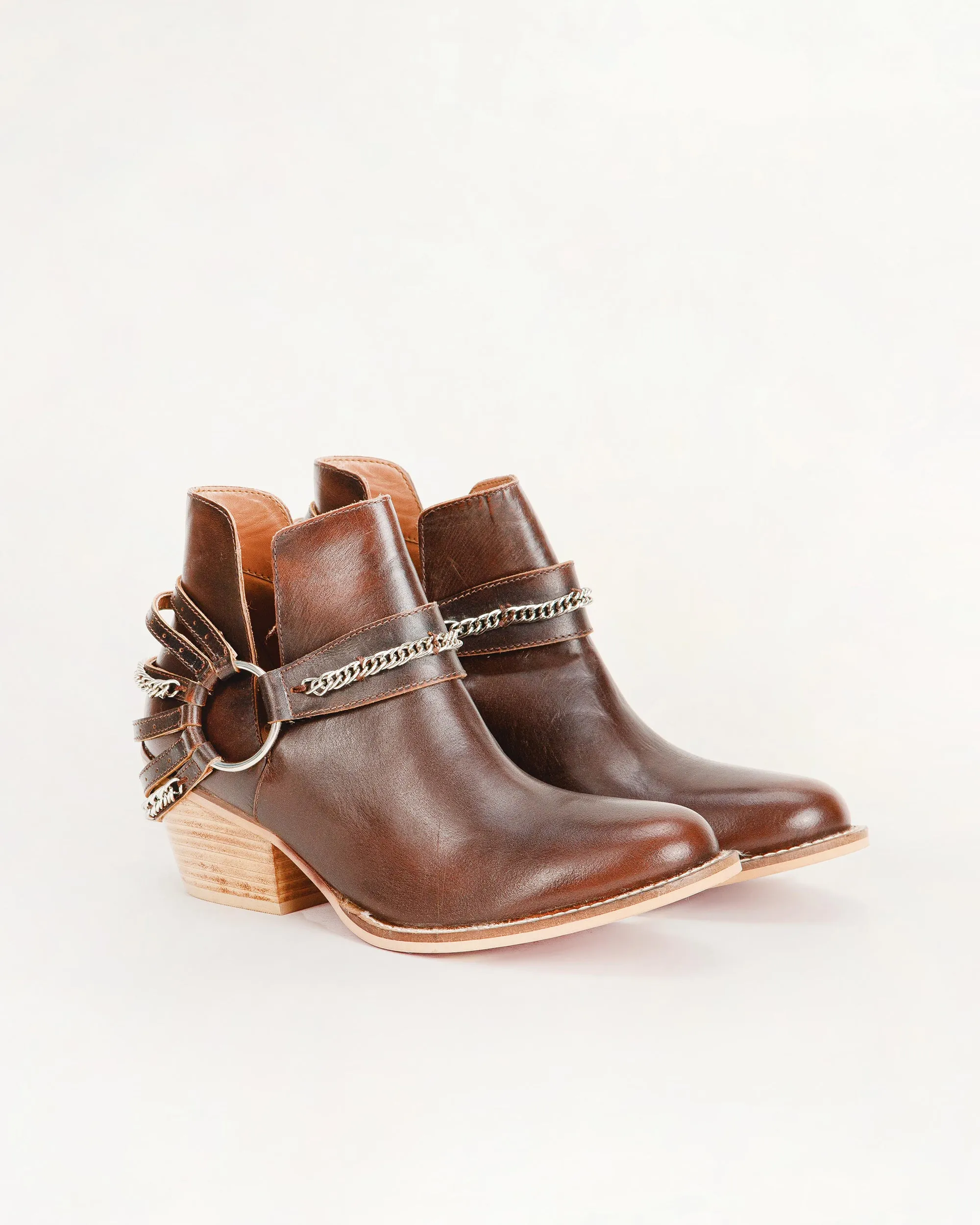 Loyal West Raven Canyon Booties In Calfskin sold by Myra Bag product image thumbnail 2