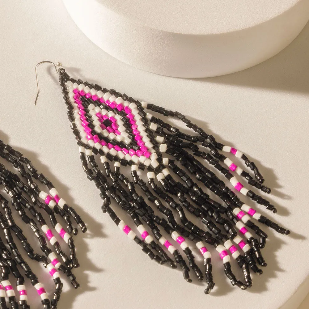 Diamondback Earrings in Mesa Pink sold by Myra Bag product image thumbnail 2