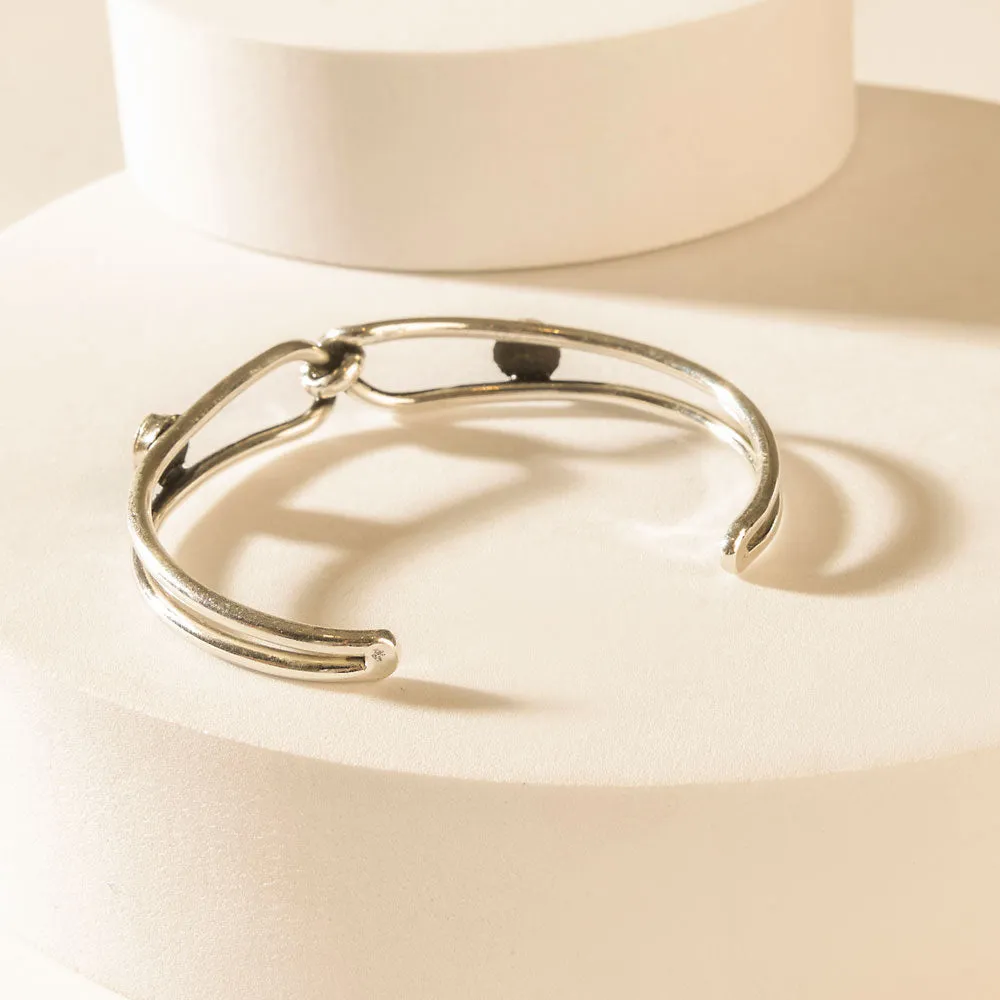 Rider’s Promise Cuff in Wild Silver sold by Myra Bag product image thumbnail 2