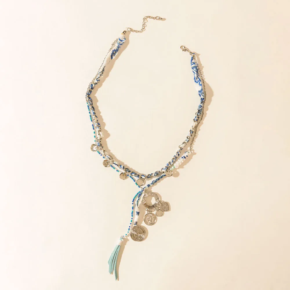 The Time of Charms Necklace sold by Myra Bag