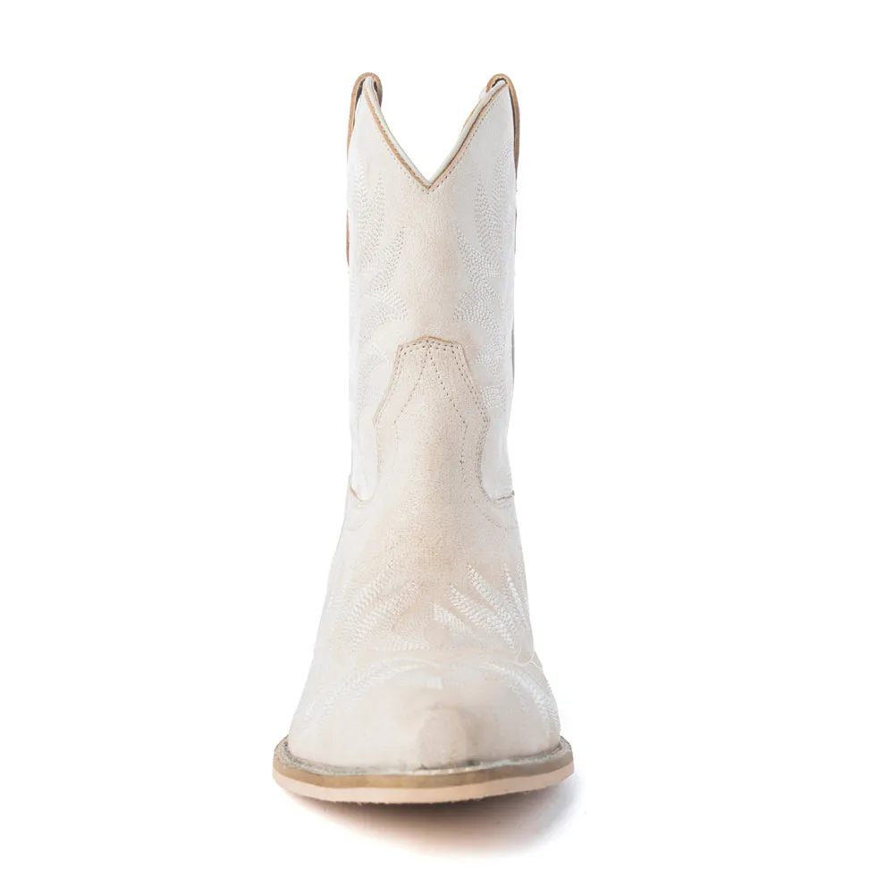 Desert Pearl Ankle Boots in Cream sold by Myra Bag product image thumbnail 5