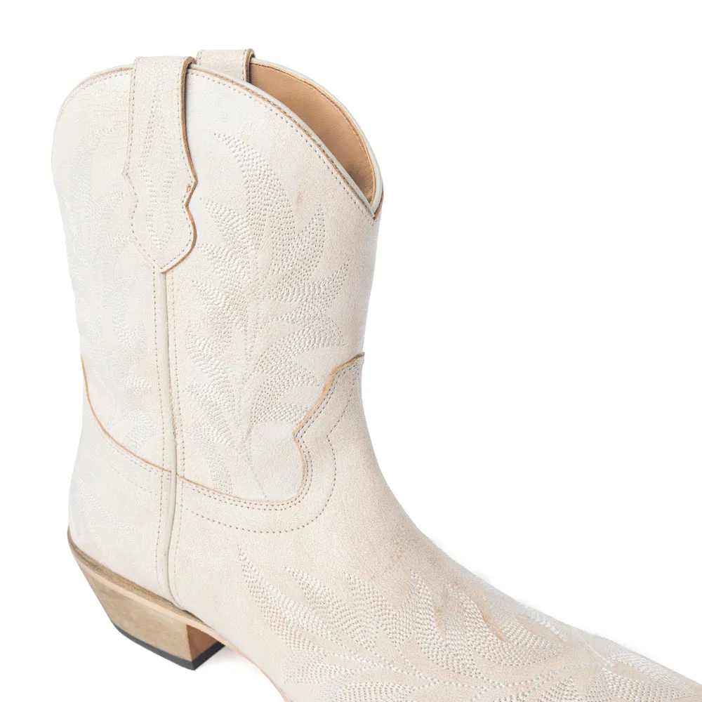 Desert Pearl Ankle Boots in Cream sold by Myra Bag product image thumbnail 4