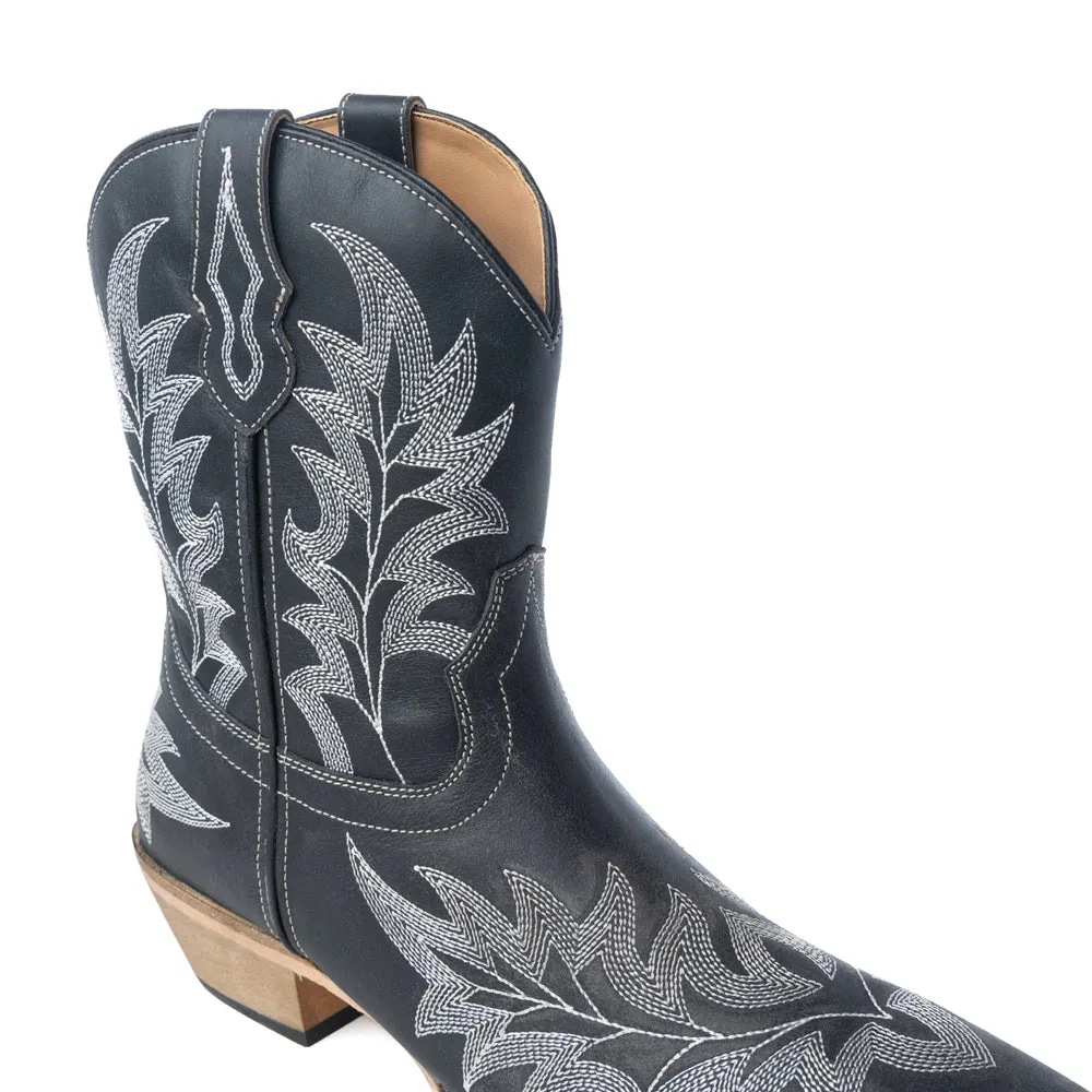 Desert Pearl Ankle Boots in Coal Black sold by Myra Bag product image thumbnail 4