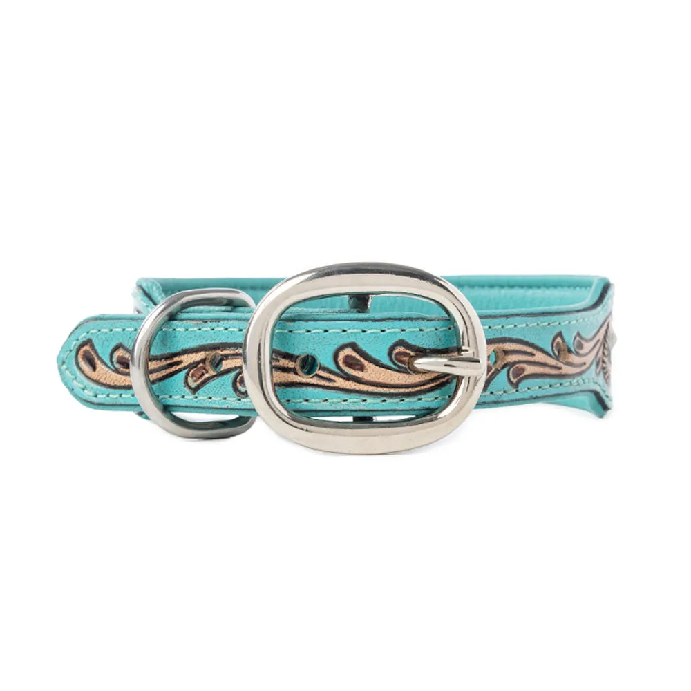 Turquoise Sky Southwest Dog Collar in Turquoise sold by Myra Bag product image thumbnail 3