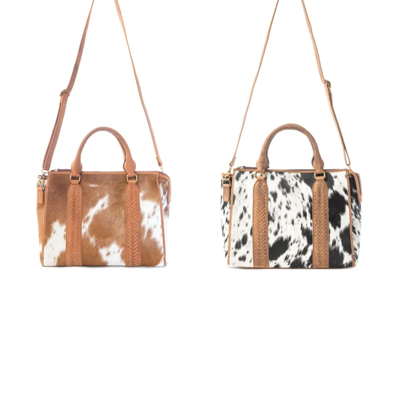 Speckled Range Hairon Leather Concealed Carry Bag Variant Combo made by Myra Bag