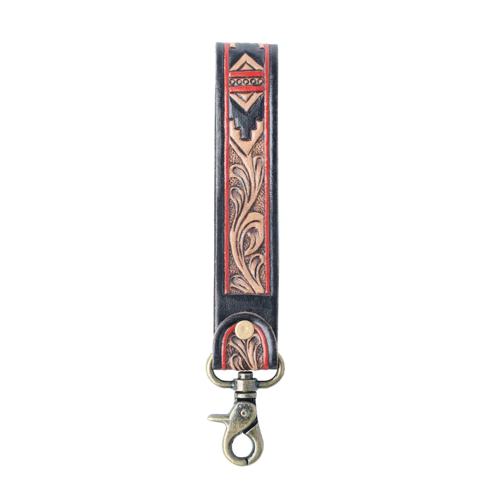 Spirit Stone Handtooled Leather Keyfob Variant Combo sold by Myra Bag product image thumbnail 5