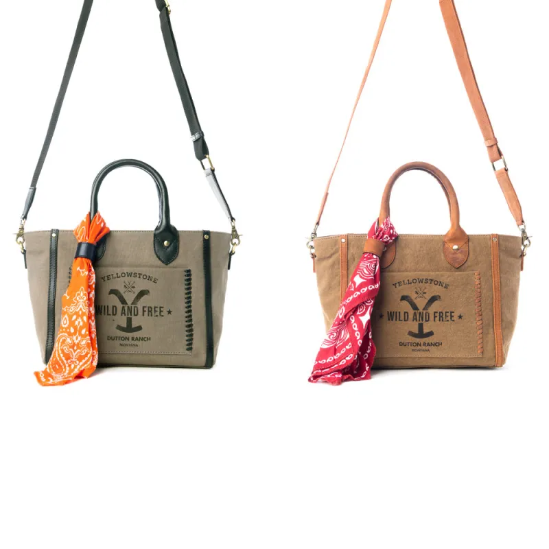 Yellowstone Montana Shadow CrossBody Bag with Scarf Variant Combo sold by Myra Bag