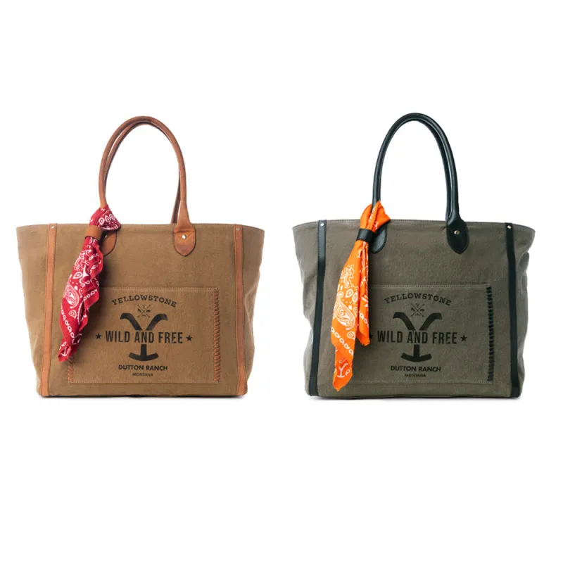 Yellowstone Velorra Weekender Bag with Scarf Variant Combo sold by Myra Bag