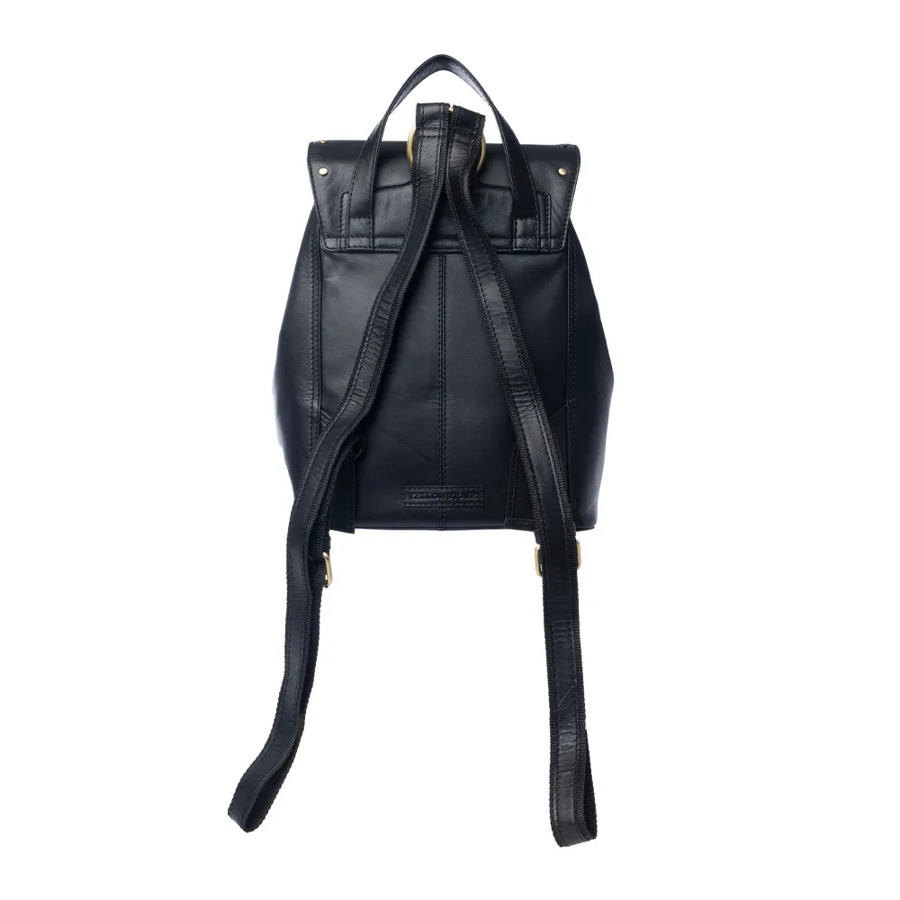 Yellowstone Longhorn Studded Leather Backpack Variant Combo sold by Myra Bag product image thumbnail 4