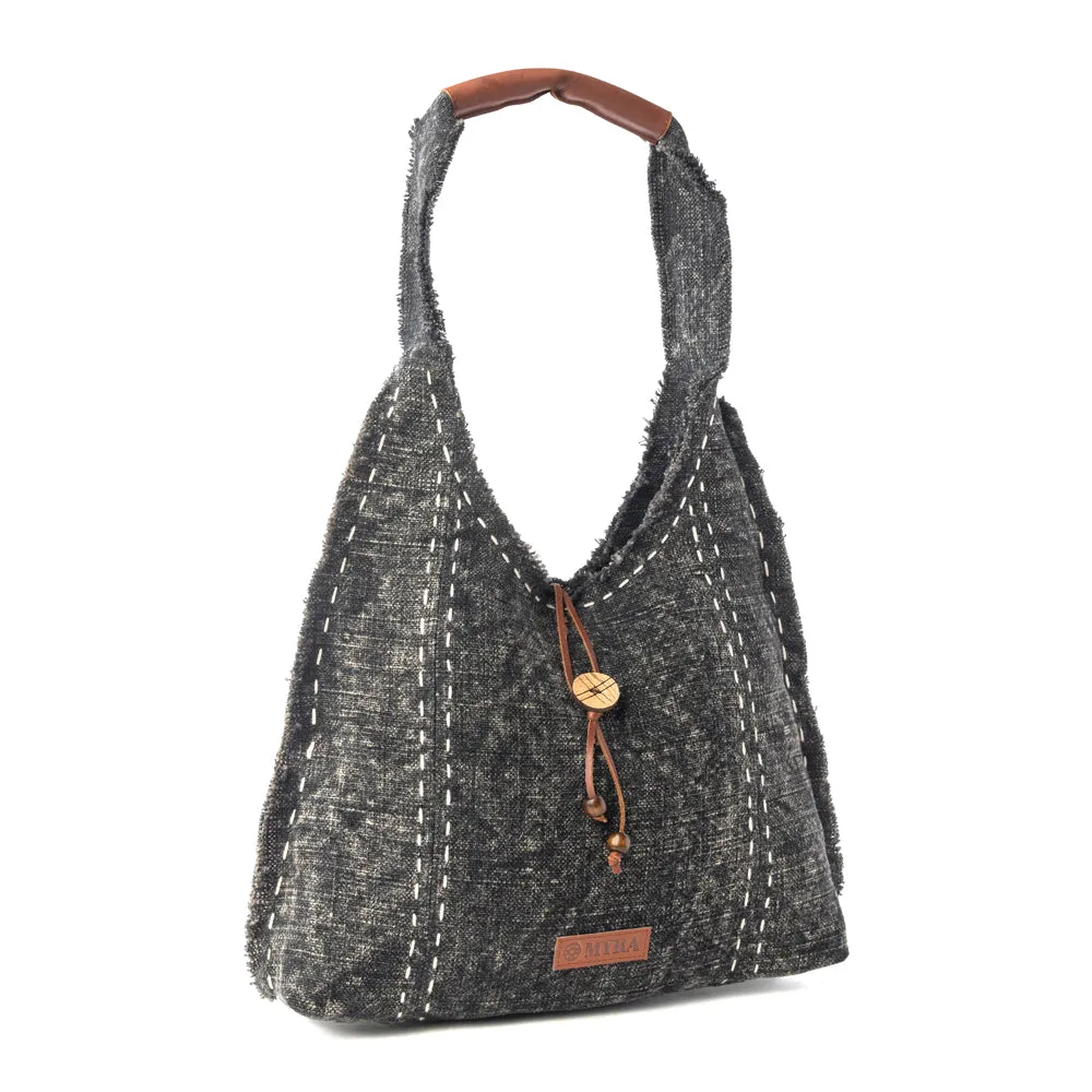 Ravencliff Shoulder Bag in Midnight Stitch sold by Myra Bag product image thumbnail 2