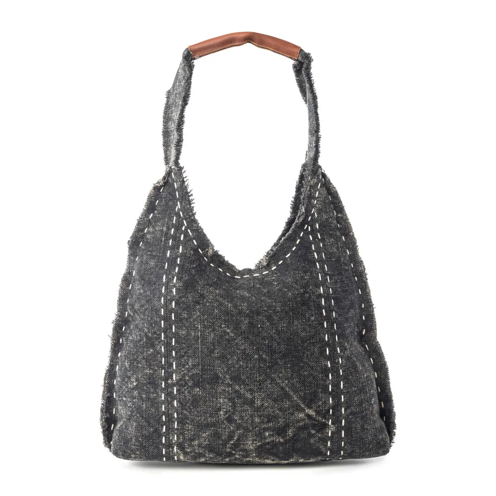 Ravencliff Shoulder Bag in Midnight Stitch sold by Myra Bag product image thumbnail 3