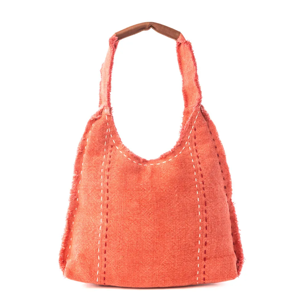 Wild Scarlet Shoulder Bag in Desert Hibiscus sold by Myra Bag product image thumbnail 3