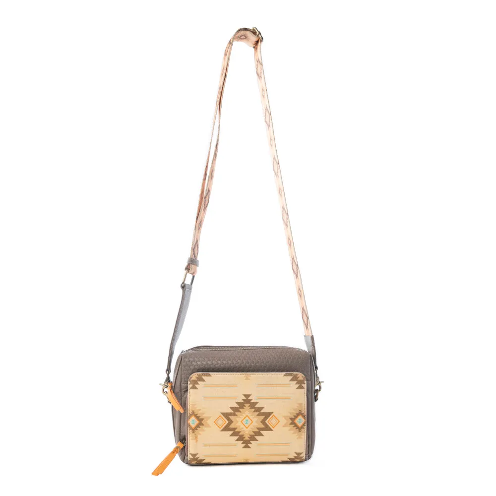 Zia Dawn Crossbody Bag in Sunset Beige sold by Myra Bag product image thumbnail 4
