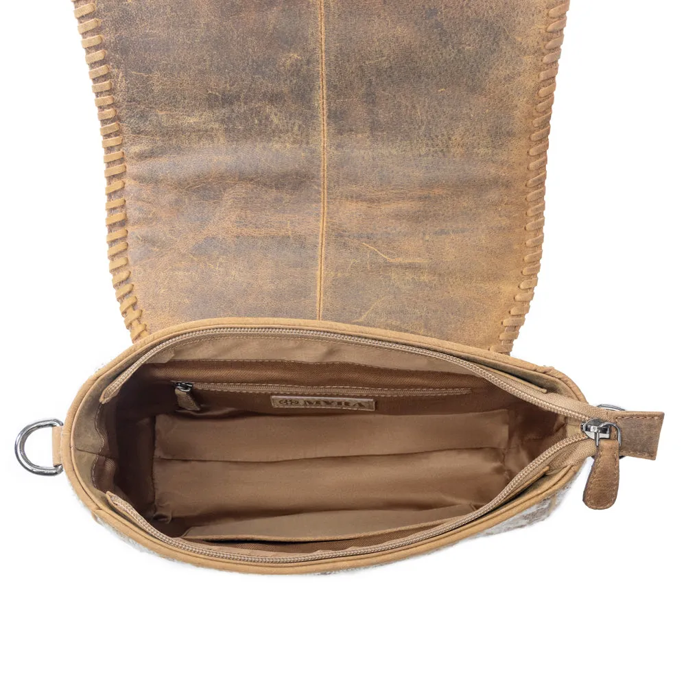 Rising Falcon Woven Shoulder Bag in Prairie Sand sold by Myra Bag product image thumbnail 5